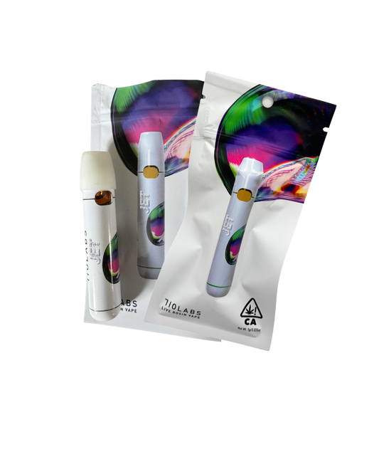 710 Labs - Disposable de Autor | Live Rosin 1g
